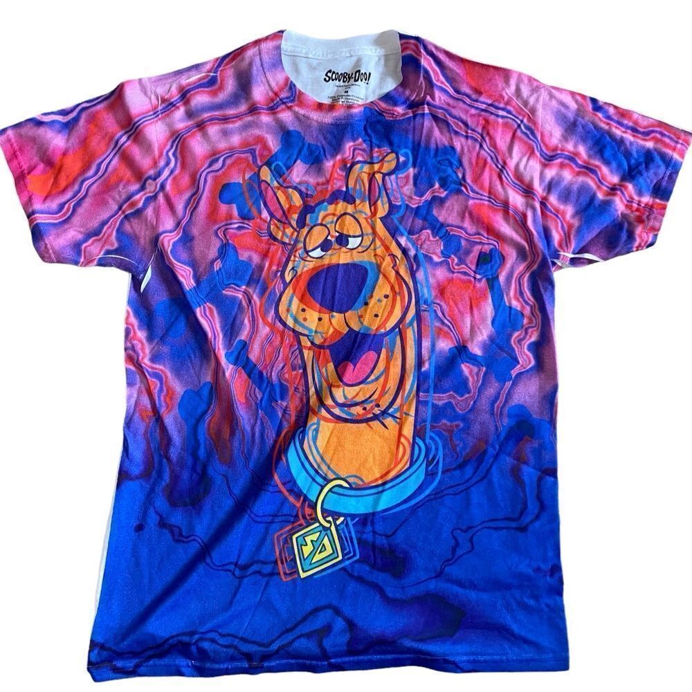 Scooby Doo Trippy Tshirt - Picture 1 of 5